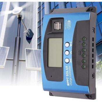 Kontroler paneli słonecznych 30 A 2xUSB [13250000467]